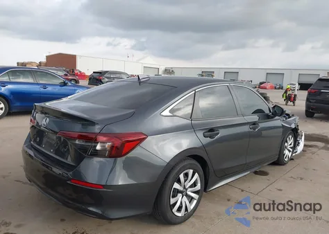 2025 Honda Civic Lx z USA, uszkodzony, nr VIN 2HGFE2F27SH552417